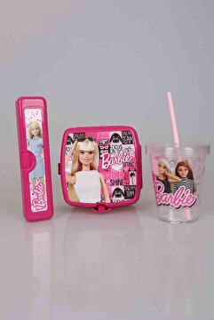 Barbie Lisanslı 'nin Beslenme Ve Bakım Seti 3'lü Yemek Seti