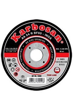 KARBOSAN Krb Inox Metal Kesici Ince Taş 115 Mm (25 ADET)