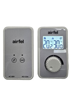 Airfel SCALA DIGITHERM KABLOSUZ ODA TERMOSTATI ON/OFF