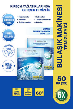 BioBellinda Bulaşık Makinesi Temizleyici 50 gr X 2