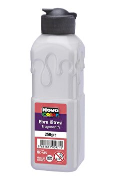 nova color Ebru Kitresi 250 Ml 1 Adet Hazır Ebru Boya Kitresi 250 Gr Ebru Boya Sanatı İçin Kitre Hobi