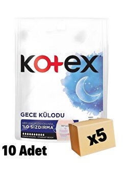 Kotex Regl Gece Külodu 2'li X 5 Adet