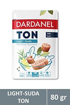 Dardanel Light Ton Balığı Poşet 80 gr
