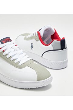 U.S. Polo Assn. U.S.POLO ASSN BASEL 3PR BEYAZ COMFORT CASUAL GÜNLÜK SPOR AYAKKABISI