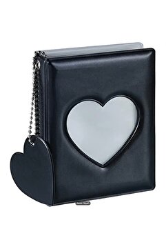 Güneş Kırtasiye Siyah Kpop Photocard Holder Photocard Binder Küçük boy 32 Cep