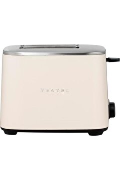 VESTEL Retro Bej 2 Dilim Ekmek Kızartma Makinesi