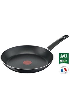 TEFAL Siyah Simplicity Tava 32 Cm Tfl32cm 1 Yapışmaz Taban Kızartma Tavası Granit Teflon Teflon