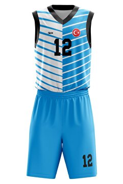 ACR Giyim Tekstil Forma Baskı Basketbol Forması Çam Model - Kişiye Özel Isim Ve Numara Yazılabilir, Dijital Baskı Tasarım