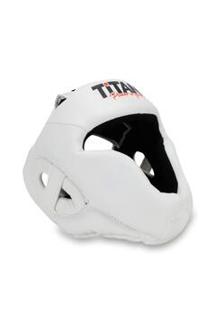 Titan Sport Yüz Korumalı Boks Kaskı , Beyaz Model