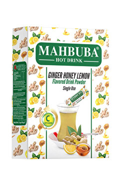 Mahbuba Tek İçimlik Zencefil Bal Limon Aromalı Oralet Çayı 24x1,5gr Hot Drink Sıcak Tüketiniz