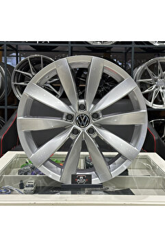 Kormetal 18 İNÇ 5X112 VW GOLF JETTA CC LUGANO SİLVER JANT MODELİ (4ADET)