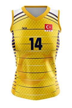 ACR Giyim Tekstil Forma Baskı Voleybol Forması Sultan Model-kişiye Özel Isim Ve Numara Yazılabilir, Dijital Baskı Tasarım Tek Üst