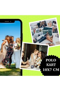 Foto Uysal Polo Kart Fotoğraf Baskı 10 adet 10x7 cm Ebat