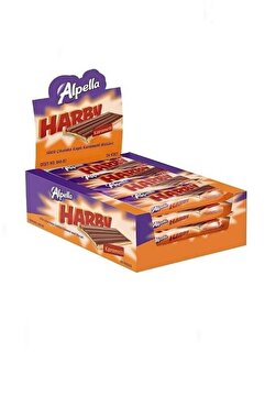 Ülker Alpella Harby Karamelli Bisküvi 25 g. X 24 Adet