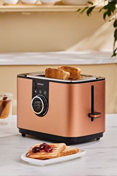 Karaca Series 2303 Inox 2 Dilim Kapasiteli Ekmek Kızartma Makinesi Bronze