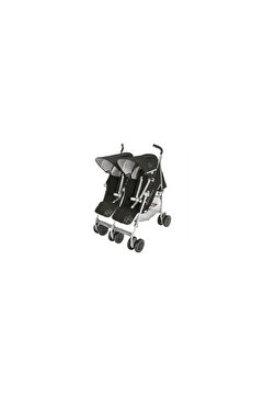 Maclaren Yeni Twin Techno İkiz Bebek Arabası Black