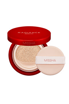 Missha Mat Bitişli Ve Kalıcı Cushion Fondöten Radiance Perfect Fit Cushion Foundation No21 Vanilla Spf50