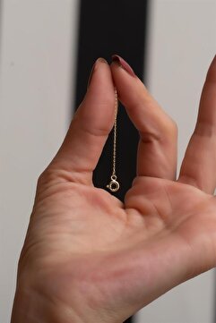 Bayar Gold 14 Ayar Altın 5 cm Kolye ve Bileklik Uzatma Zinciri