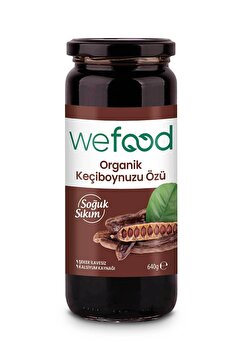 Wefood Organik Keçiboynuzu Özü 640 gr (Soğuk Sıkım)