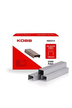 KOBB KBZ214 14mm 2500 Adet 200 Serisi Ağır Hizmet Tipi Zımba Teli