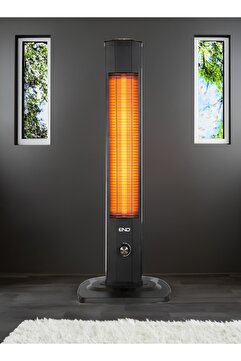 End Kule Tipi Mikatronik Dik Isıtıcı 2000w Termostatlı Devrilme Emniyetli Elektrikli Soba