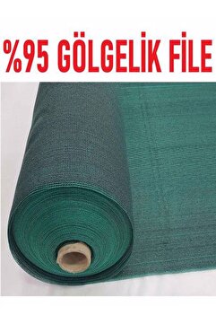 Genel Markalar %95 Yeşil Gölgeleme Filesi Örtü Tül Branda 1.5mx30m -bahçe Çit Örtüsü Gölgelik 1.5x30metre