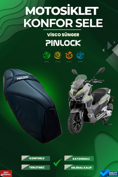 pinlock Mondial Ressivo Uyumlu Motosiklet Konfor Sele Pedi