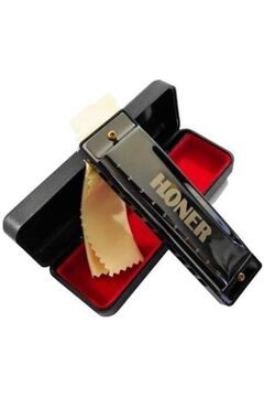 HONER 10 Delik Chromatik Metal Ağız Mızıkası