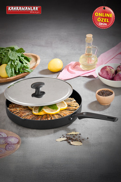 Kahramanlar Fish Master 32 Cm Kapaklı Balık Tavası