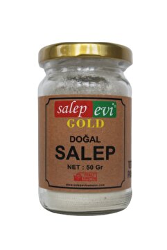 Gold Salepevi Salep Doğal Saf Katkısız Öğütülmüş Toz Sahlep Içecek Ve Dondurma 50 gr