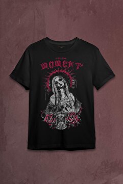 Kendim Seçtim Siyah Unisex T-shirt Hip Hop At The Last Moment Trapstar Gotik Gothic Trap Baskili Tisort