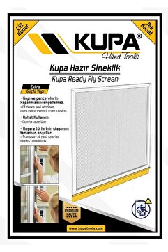 Genel Markalar Kupa Hazır Sineklik Yapışkanlı (Pencere) 75X125