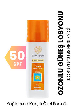 Good & Health Ozone Therapy 50 Faktörlü Güneş Losyonu 200 ml