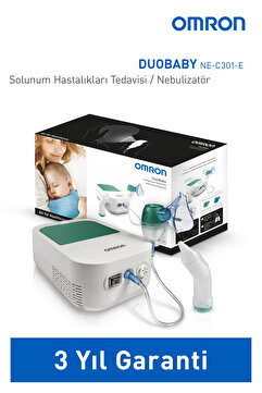 Omron DuoBaby, Burun Aspiratörlü Alt ve Üst Solunum Yoluna Uygun Nebulizatör