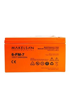 Makelsan 6FM-7 12V 7AH KURU TİP AKÜ