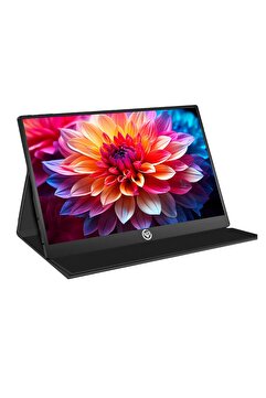 NPO Npm6 15.6" Ips Fhd 5ms 60hz Type-c Telefon Ve Oyun Konsolu Uyumlu Metal Kasa Taşınabilir Monitör