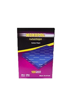 Monopol Karbon Kağıdı Karbon Kağıdı Renk Seçeneği 5 Adet