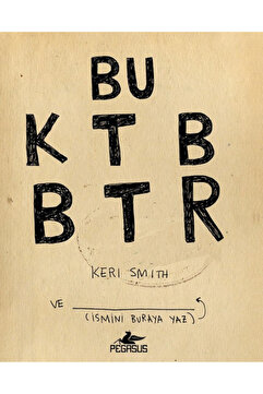 Pegasus Yayınları Bu Kitabı Bitir - Keri Smith