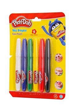 Hasbro Play-doh 6 Renk Yüz Boyası Yu001