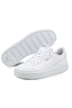 Puma Skye Clean 380147-02 Unisex Spor Ayakkabı BEYAZ