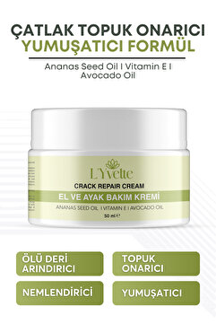 L'Yvette El, Ayak ve Topuk Çatlak Bakım Kremi 50 ml