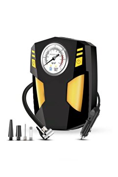 Eragon ERG-511 Analog Basınç Göstergeli Oto Lastik Şişirme Pompası Hava Kompresörü