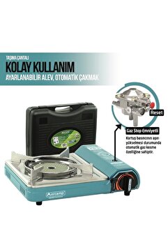 Orcamp Pro Portatif Seramik Kamp Ocak CK-508M
