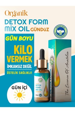 anadolu'nun özü organik üretim Detox Form Mix Oil (Gündüz)