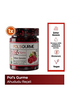 Pol's Gurme Pol'sGurme Ahududu Reçeli Chia Tohumlu Şeker İlavesiz %65 Meyve Oranlı 285 gr