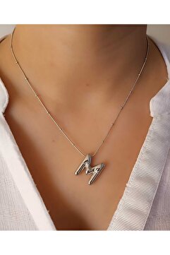 shop 1.Sınıf Çelik Kararma Yapmaz Harf Kolye(İstemiş olduğunuz Harfi Sorular Bölümünden Belirtiniz)