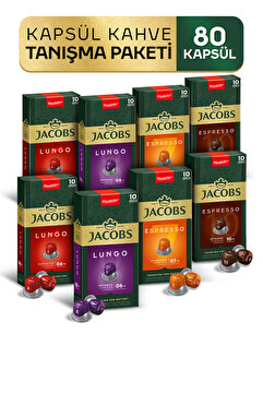 Jacobs Kapsül 2'li Tanışma Paketi ( 80 Kapsül )