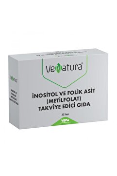Venatura İnositol ve Folik Asit (Metilfolat) 20 Saşe