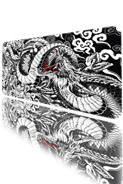 HELİXSUN 70x30 Cm Gaming Oyuncu Mouse Pad Kaymaz Taban Büyük Klavye Fare Altlığı Mousepad Silmarillion