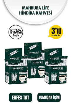 Mahbuba Hindiba Kahvesi 3x 120gr ( 3 Aylık Kullanım )